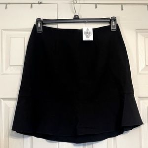 French Connection black flounce skirt